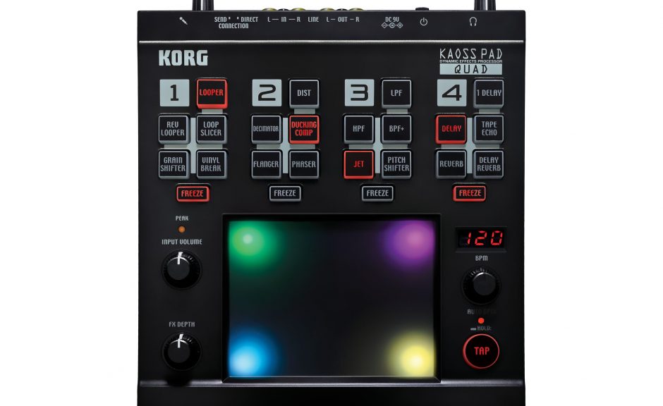 Korg Kaoss Pad Quad Multi-Effektgerät (NAMM 2011)