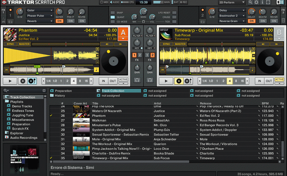 "SCRATCH" TSI FILE für TRAKTOR PRO und VESTAX VCI100 MK2