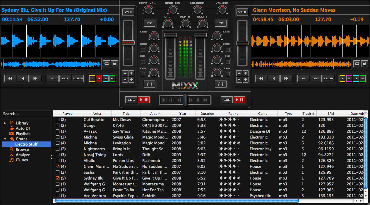 Mixxx - kostenlose DJ-Software im Mac-Appstore