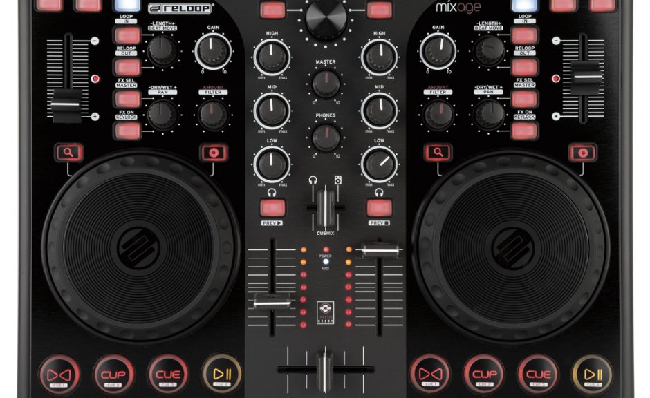 Reloop Mixage, der neue Einsteiger Controller kommt im Mai in die Läden