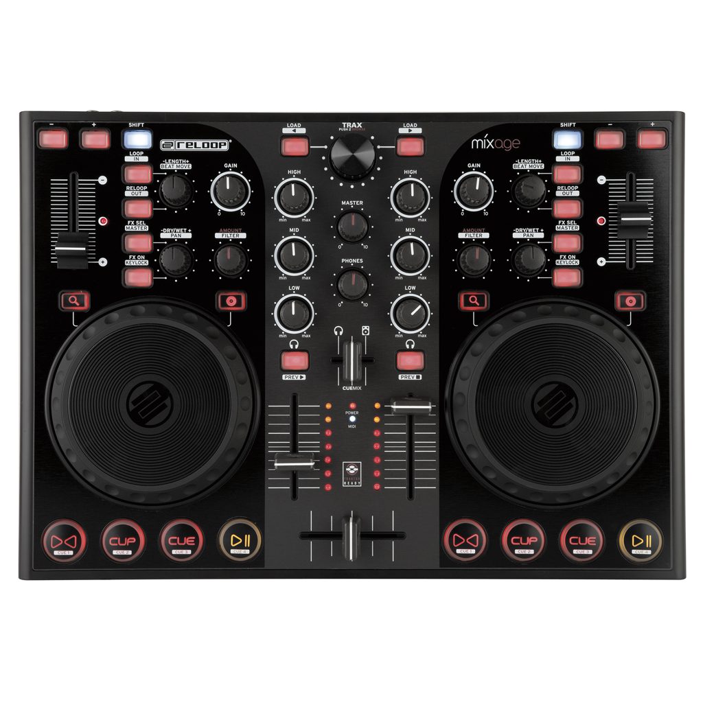 Reloop Mixage, der neue Einsteiger Controller kommt im Mai in die Läden