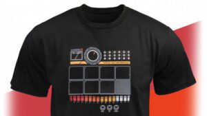 Drum Maschine im T-Shirt