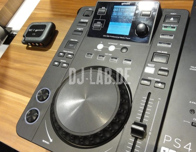 Gemini CDJ-650 NAMM 2012