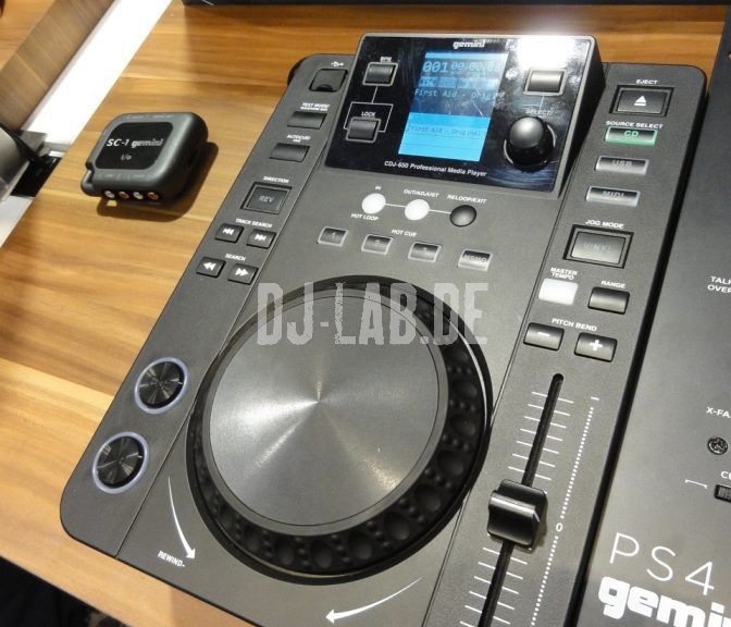 Gemini CDJ-650 NAMM 2012
