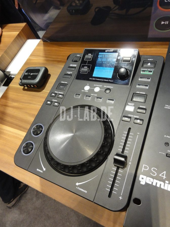 Gemini CDJ-650 NAMM 2012