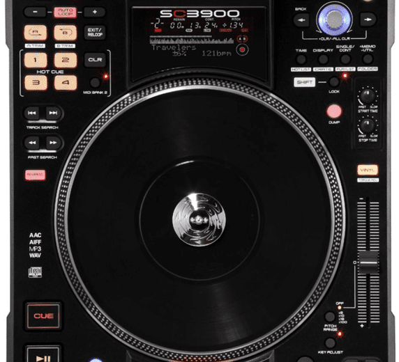 Denon DJ SC3900, motorisiertes Mediaplayer SchlachtschiffDenon DJ SC3900 - flagship mediaplayer