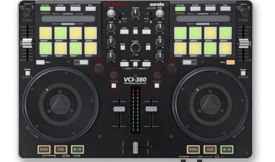 Vestax VCI-380 - 2-Deck Performance-Controller für Serato ItchVestax VCI-380 - 2-Deck Performance-Controller for Serato Itch