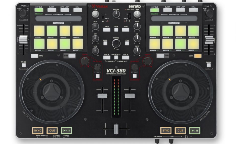 Vestax VCI-380 - 2-Deck Performance-Controller für Serato ItchVestax VCI-380 - 2-Deck Performance-Controller for Serato Itch