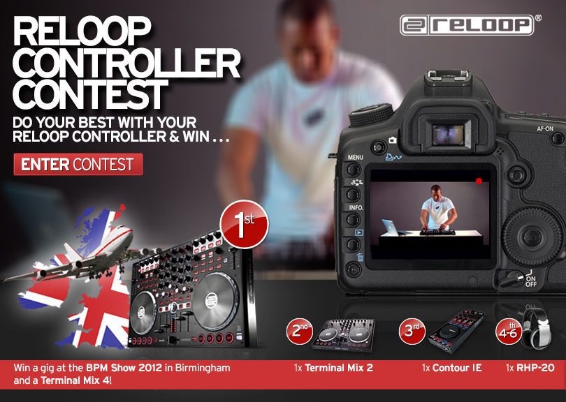 Reloop Controller Contest: Gewinne einen Gig auf der BPM-Show!