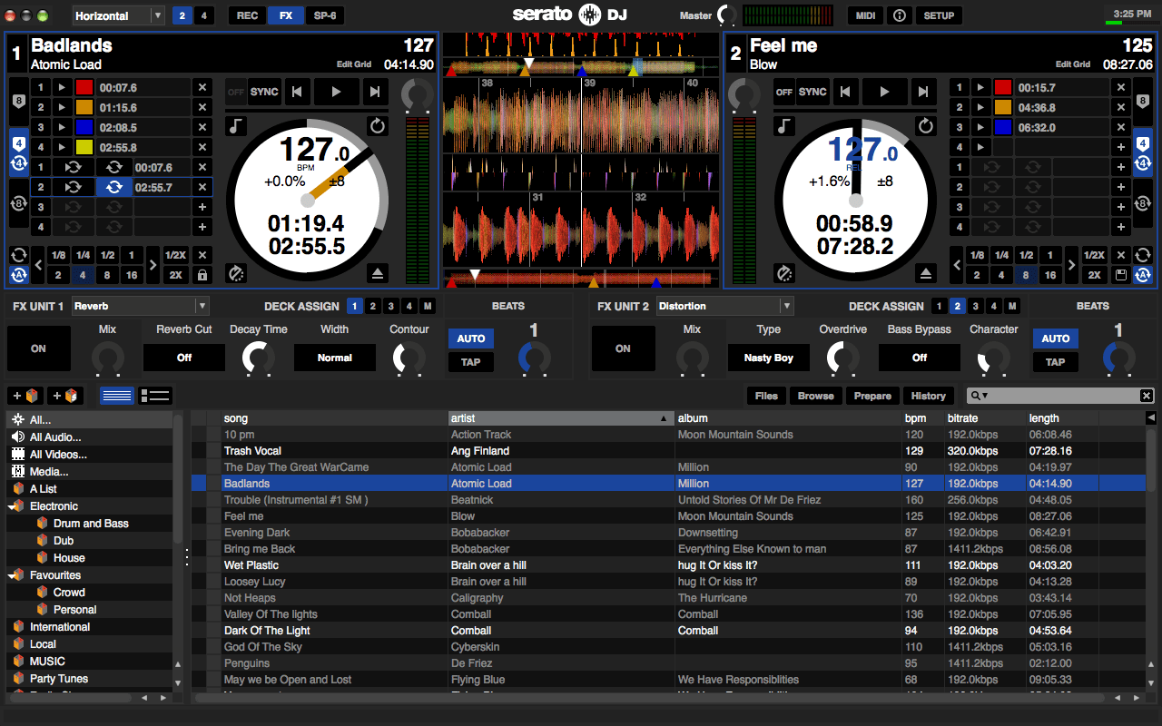 Serato DJ: Screenshots und erste Eindrücke der neuen Controller-SoftwareSerato DJ Screenshots - First impressions of the new Serato DJ software
