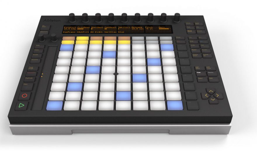 Neu: Ableton Live 9 und Ableton Push-ControllerNew: Ableton Live 9 and Push-Controller