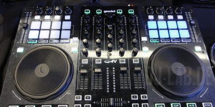 NAMM 2013: Gemini G4V - 4-Deck DJ-Controller für Virtual DJNAMM 2013: Gemini G4V – 4-Deck DJ-Controller for Virtual DJ