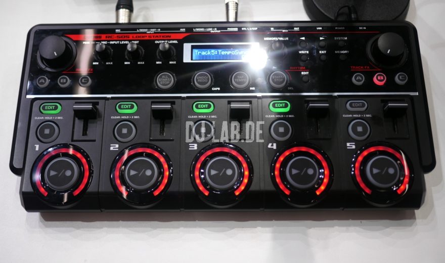 Boss RC-505 Loopstation, Musikmesse 2013