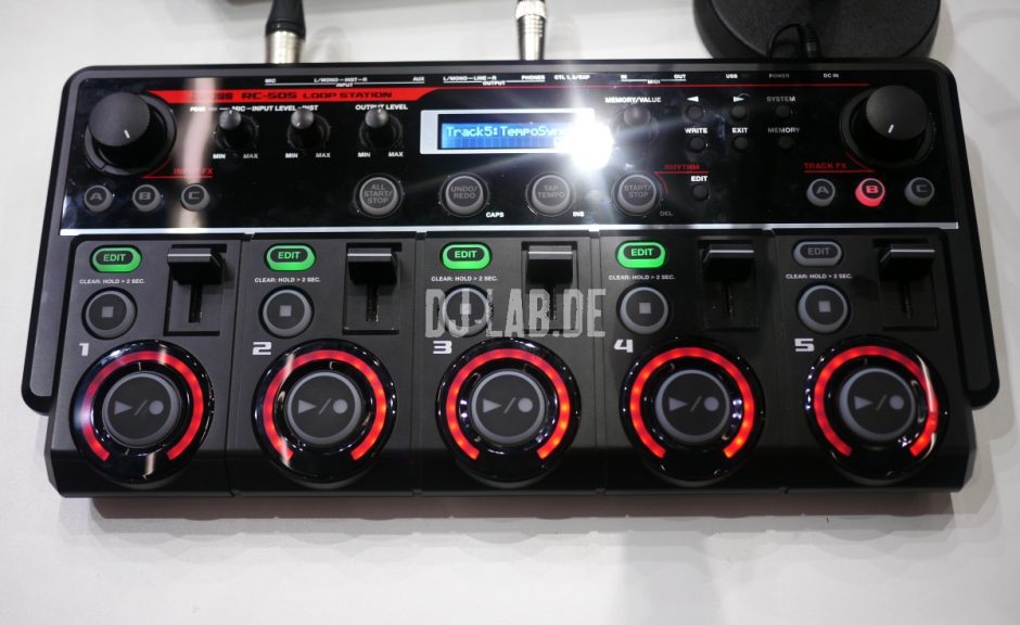 Boss RC-505 Loopstation, Musikmesse 2013