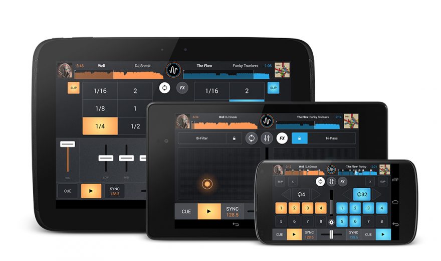 Mixvibes Cross DJ - Erste Pro DJ App für das Android BetriebssystemMixvibes Cross DJ - First pro dj app for Android OS