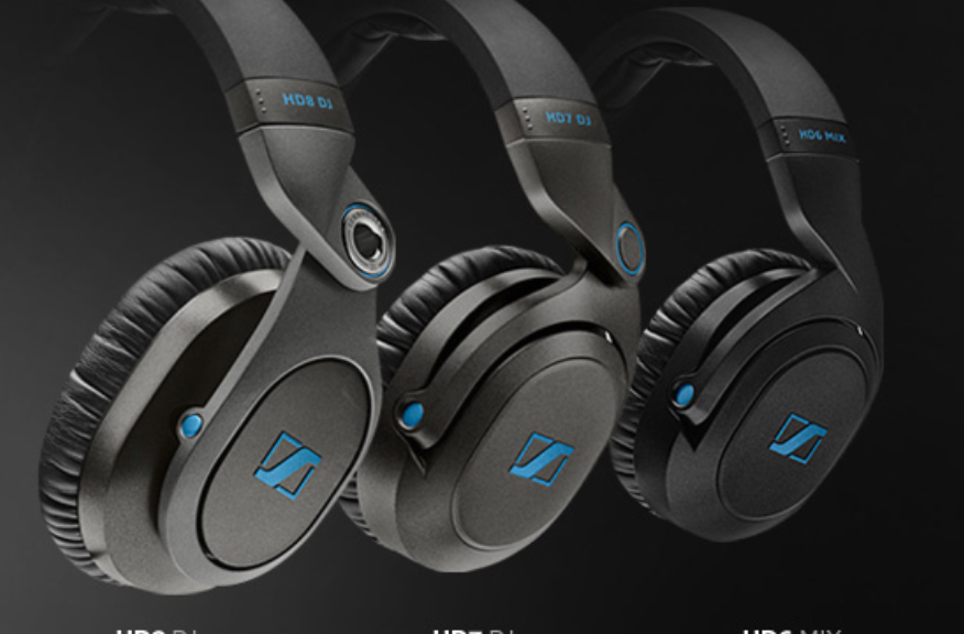 Neue Sennheiser DJ-Kopfhörer Modelle - HD8 DJ, HD7 DJ und HD6 MIXNew Sennheiser dj-headphones - HD8 DJ, HD7 DJ und HD6 MIX