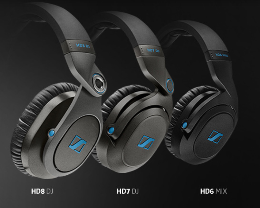 Neue Sennheiser DJ-Kopfhörer Modelle - HD8 DJ, HD7 DJ und HD6 MIXNew Sennheiser dj-headphones - HD8 DJ, HD7 DJ und HD6 MIX