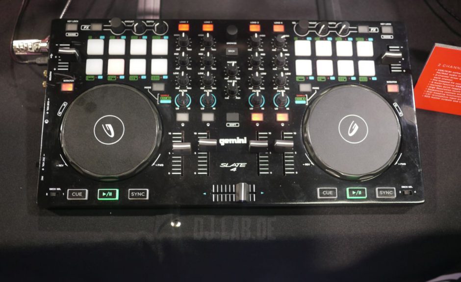 NAMM 2014: Gemini Slate und Slate4 - Einstiegs-Controller für Virtual DJ