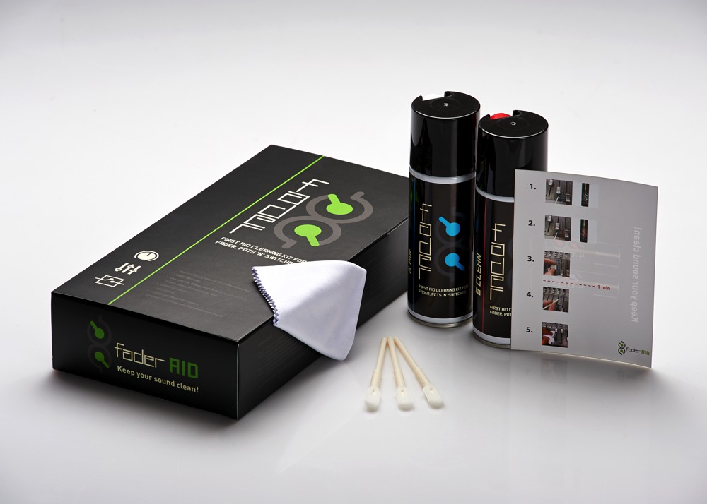 Fader8 Reinigungsset-  Erste Hilfe für Fader und Regler