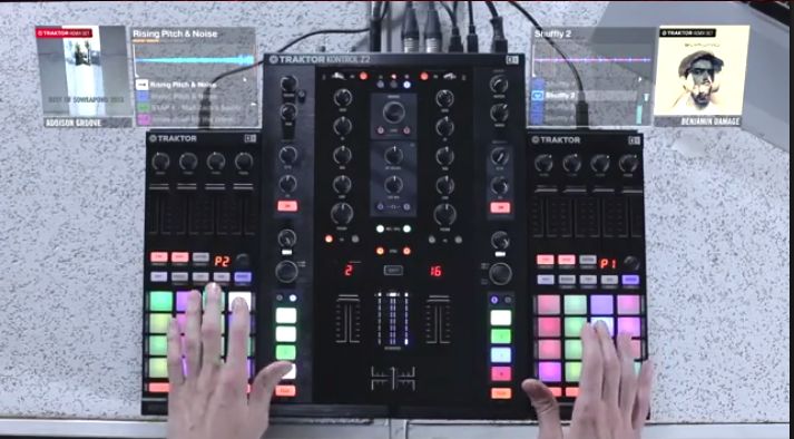 Video: Mad Zach am F1 - Live Remixing mit Loops