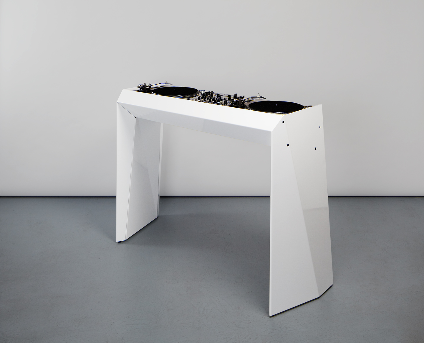 Metrofarm DJ-Desk - Design DJ-Tisch aus Metall
