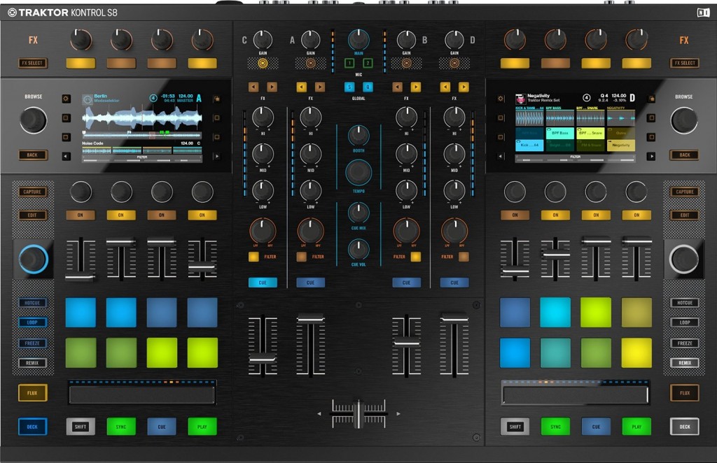 Neu: NI Traktor Kontrol S8 - Mit Screens aber keine Jogwheels