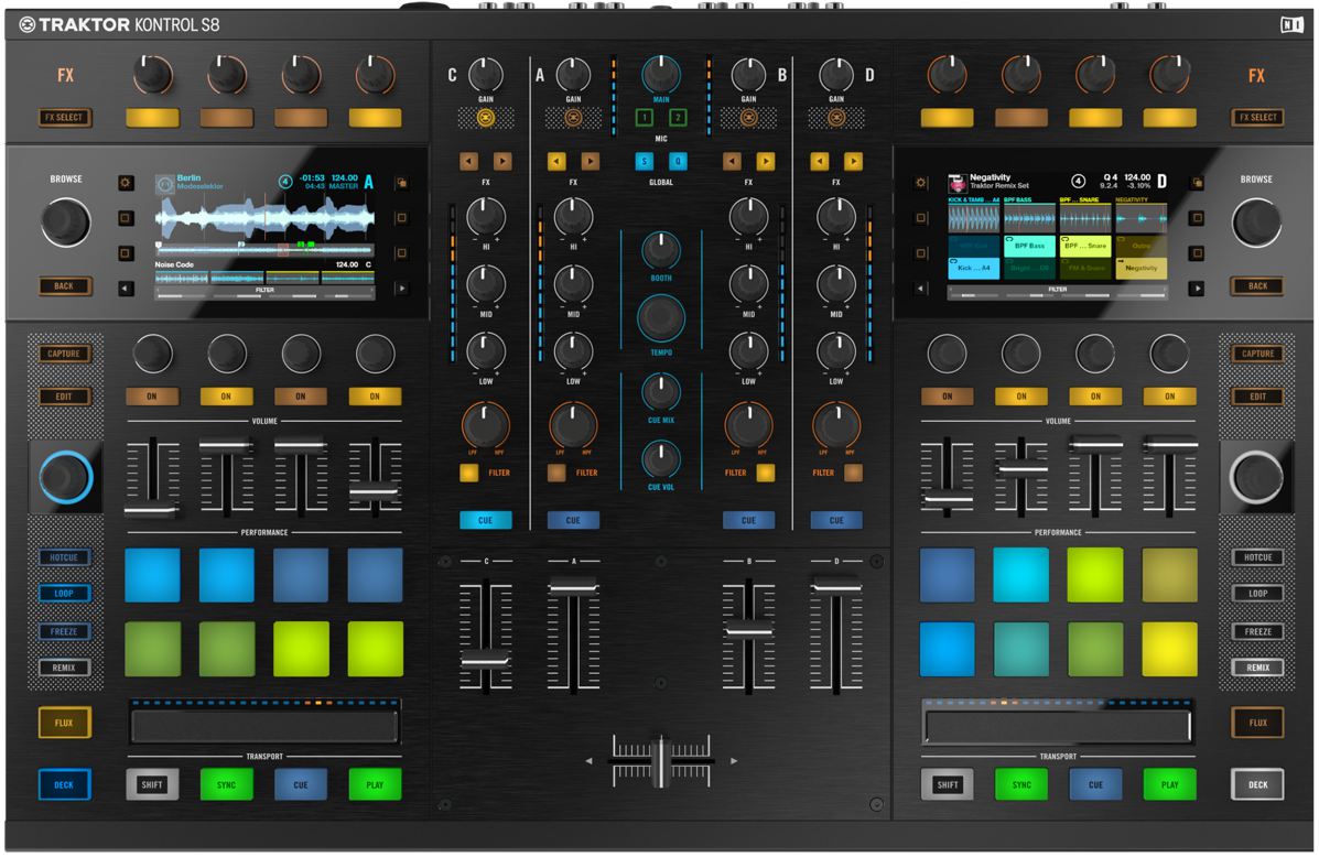 Neu: Fundierte News zum Traktor Kontrol S8 - Flagship All-in-one DJ System