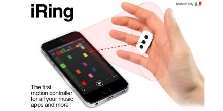 Neu: iRing - Kabelloser iPhone, iPad Motion Controller zur Steuerung von Traktor und anderen Musik-Anwendungen
