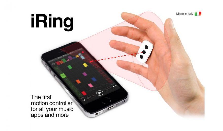Neu: iRing - Kabelloser iPhone, iPad Motion Controller zur Steuerung von Traktor und anderen Musik-Anwendungen