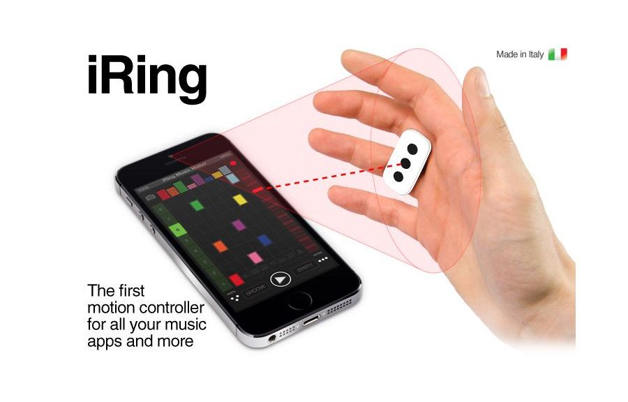 Neu: iRing - Kabelloser iPhone, iPad Motion Controller zur Steuerung von Traktor und anderen Musik-Anwendungen