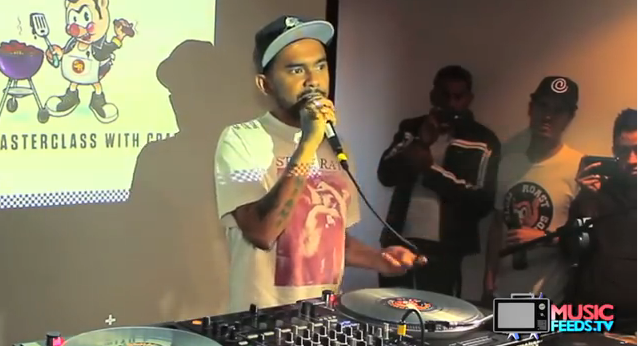 Video: Kurzinterview mit DJ Craze auf Music Feeds TV