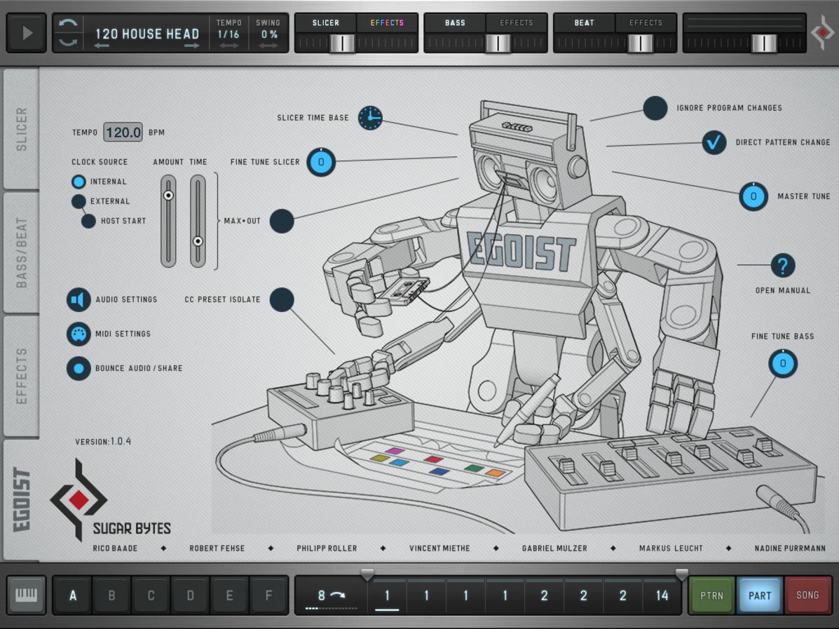 Test: Sugar Bytes Egoist iOS-App - Sample-Slicer, Synthie und Effekte
