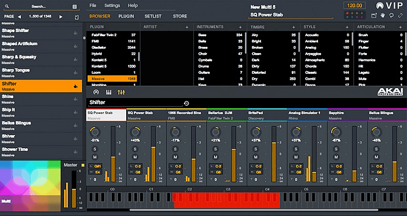 Akai Advanced Serie VIP Software