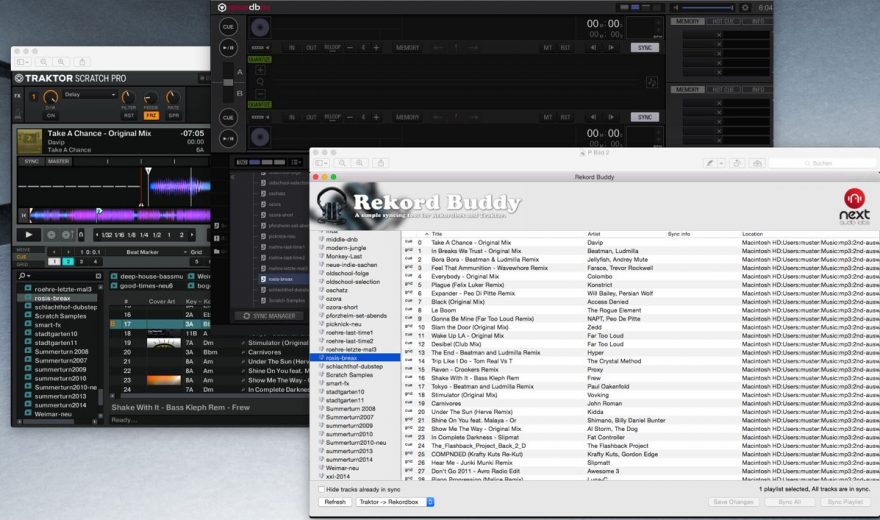 Test: Rekord Buddy – Traktor Pro und Rekordbox Sync-Software