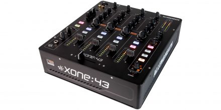 Neu: Allen & Heath Xone:43 - Analoger 4-Kanal Mixer