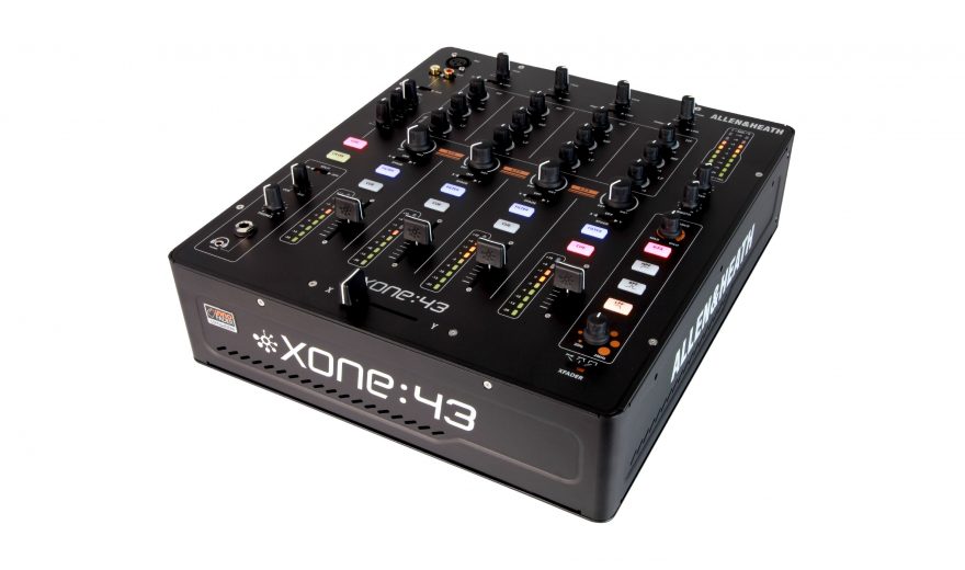 Neu: Allen &amp; Heath Xone:43 - Analoger 4-Kanal Mixer