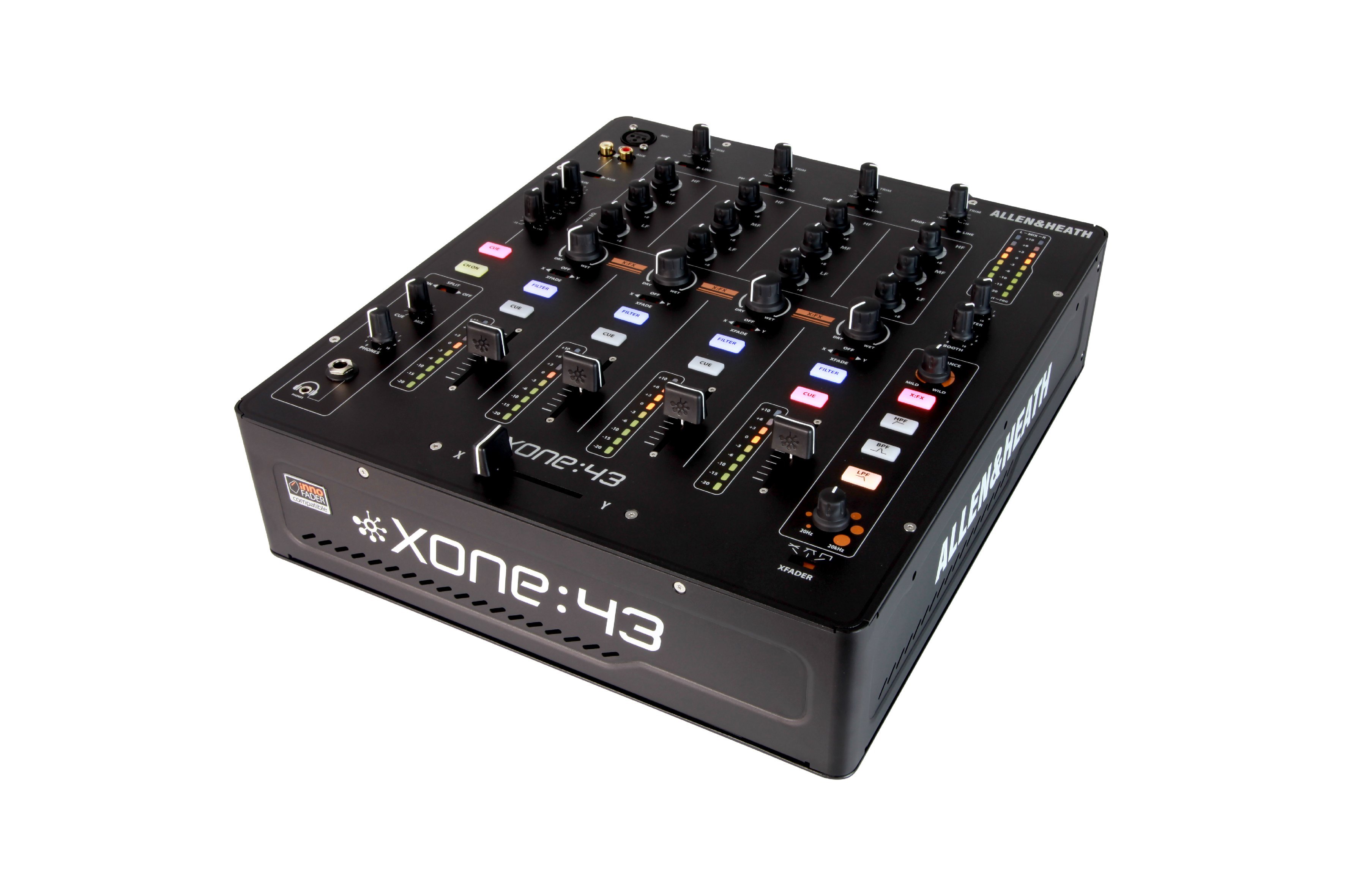 Neu: Allen & Heath Xone:43 - Analoger 4-Kanal Mixer