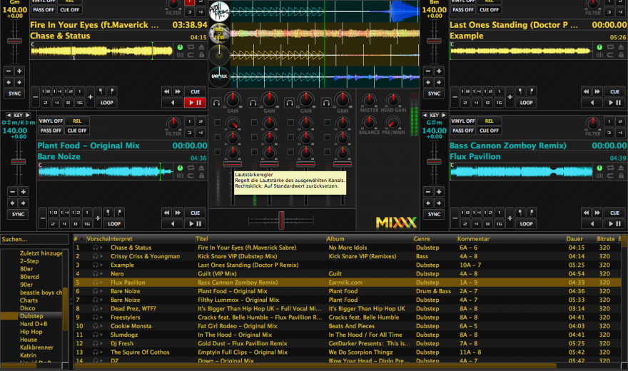 Update: Mixxx 1.12 Beta - kostenlose DJ-Software