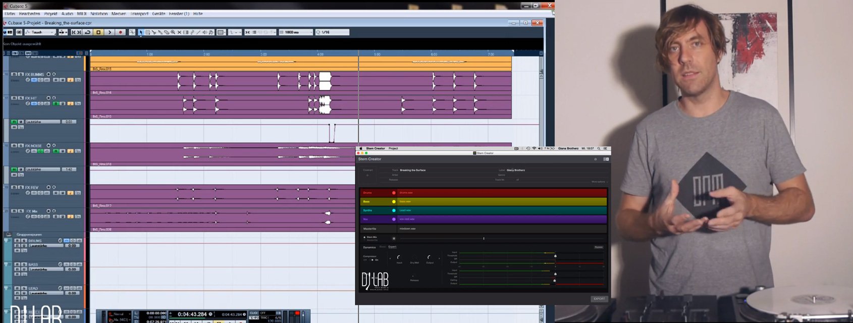 Tutorial: STEM-File erstellen und in Traktor Pro mixen