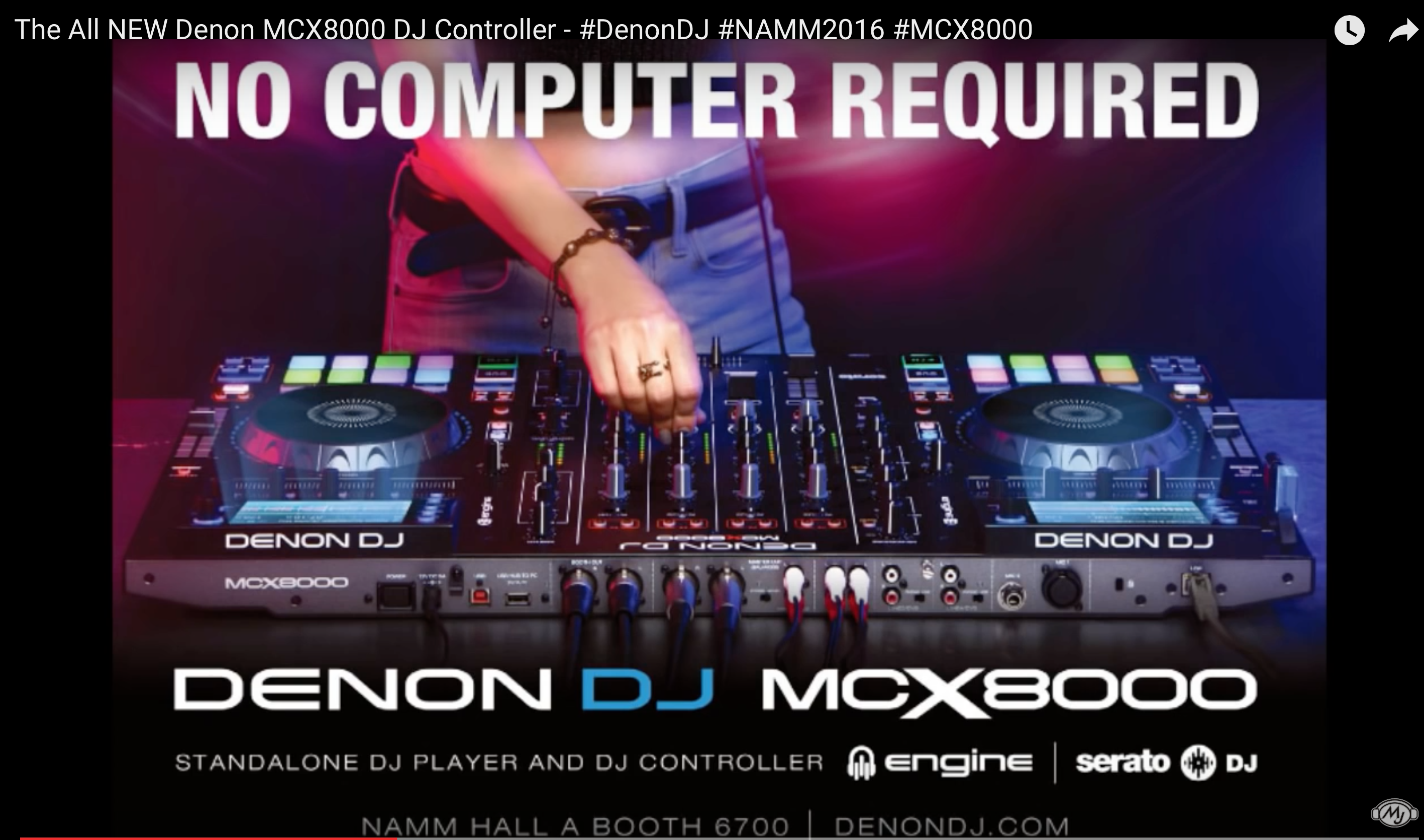 Leak: Denon DJ MCX8000 - Standalone DJ-Controller