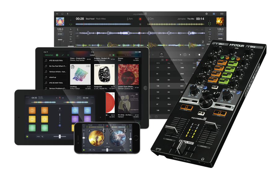 Reloop Mixtour welche Software