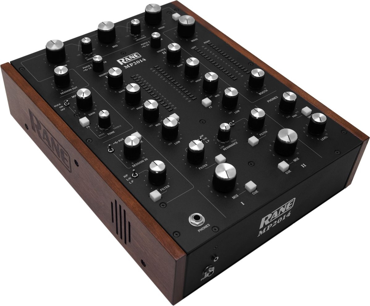 Neu: Rane MP2014 - Neuer zweikanaliger Rotary-Mixer, NAMM 2016