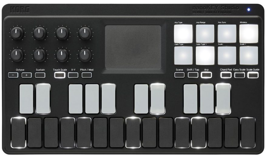 Neu: Korg nanoKEY Studio &amp; nanoKONTROL Studio – neue Kompakt-Controller, NAMM 2016