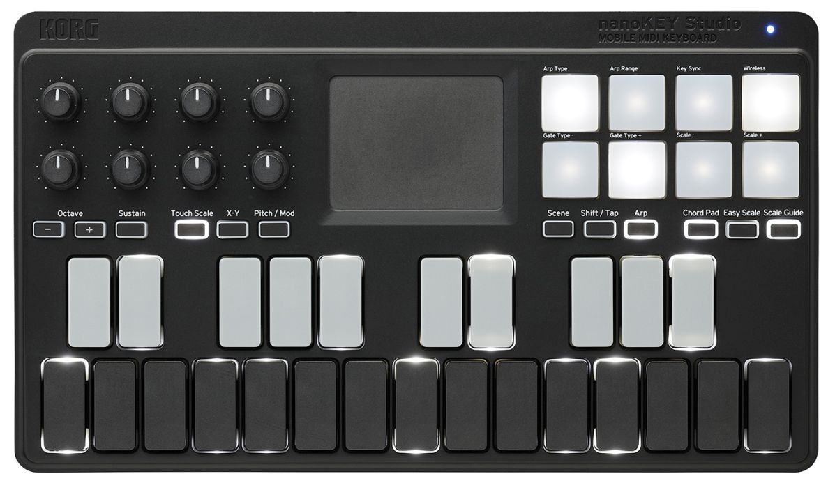 Neu: Korg nanoKEY Studio & nanoKONTROL Studio – neue Kompakt-Controller, NAMM 2016