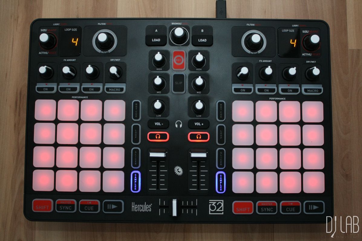 Test: Hercules P32 DJ & DJUCED 40°– Traktor Remixdeck Alternative?