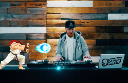 Video: Skratch Bastid's Knockout 'Street Fighter 2' Turntable Routine