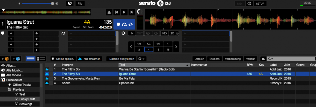 Pulselocker in Serato