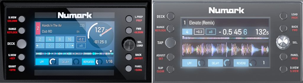 Displays Numark NV II