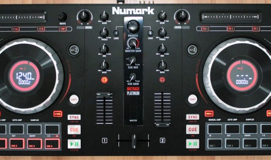 Test: Numark Mixtrack Platinum – Die neue Mixwaffe für Einsteiger?