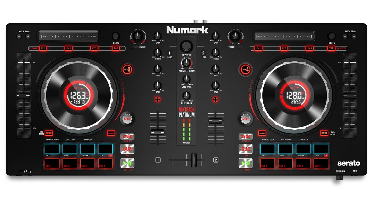Neu: Numark Mixtrack Platinum - Controller für Serato